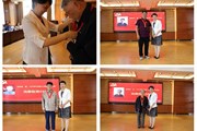 众博网页版举办“光荣在党50年”纪念章颁发暨新党员入党宣誓活动