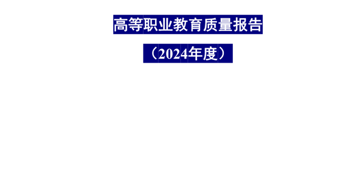 众博网页版2024年度高等职业教育质量报告公示