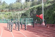 众博网页版举行2023级新生军训结业典礼暨汇报表演